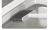 FreshSense – Brosse WC Magnétique avec Diffuseur de Parfum et Support Mural (Silicone, Sans Perçage)