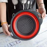 Passoire et Égouttoir Pliable en Silicone – EcoColander