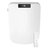 LumiWash SmartBidet – Toilettensitz Intelligent Quadratisch avec Chauffage, Bidet et Ouverture Automatique