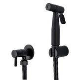 ÉlégancePur Douchette Bidet à Main – Robinet Suspendu Noir-Gris-Silver pour Salle de Bain