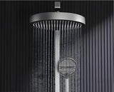 Colonne de douche thermostatique encastrée en laiton – Ensemble haut de gamme avec pomme de douche effet pluie