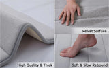 Tapis de Bain Ergonomique en Mousse à Mémoire