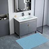 Tapis de Douche Antidérapant HydroGuard – Carré, Effet Massage & Séchage Rapide