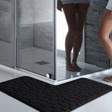 Tapis de Bain en L Ultra Doux et Antidérapant