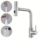 Robinet de Cuisine Extractible SteelFlex Gun Grey