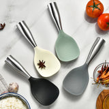 Cuillère de Cuisine en Silicone Antiadhésive et Résistante à la Chaleur