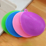 ScrubFlex Duo – Brosse Vaisselle en Silicone & Éponge Multifonction Hygiénique