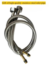 Robinet de lavabo design avec effet cascade et quatre modes de jet