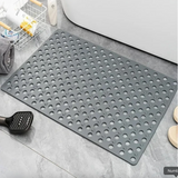Tapis de Douche Antidérapant HydroGuard – Carré, Effet Massage & Séchage Rapide
