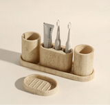 StoneHarmony – Accessoire de Salle de Bain en Grès et Pierre Naturelle