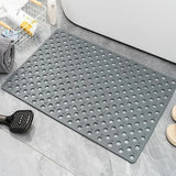 Tapis de Douche Antidérapant HydroGuard – Carré, Effet Massage & Séchage Rapide