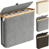 Poubelle à Papier Toilette -CleanKeep – Boîte Fermée Élégante pour Rouleaux de WC