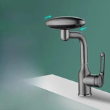 Robinet de lavabo design avec effet cascade et quatre modes de jet