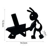 Porte-Papier Toilette Mural Style Animal Mignon – Support Papier Hygiénique | Gain de Place | Décoration Ludique