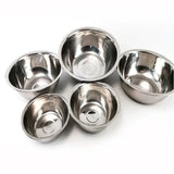 NestSteel – Set de Bols en Acier Inoxydable Empilables pour Cuisine, Camping & Outdoor