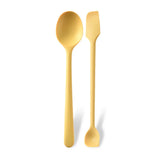 Cuillère Silicone Cuisine Premium – Ustensile Résistant à la Chaleur | Protection Antiadhésive | Nettoyage Facile
