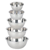 NestSteel – Set de Bols en Acier Inoxydable Empilables pour Cuisine, Camping & Outdoor