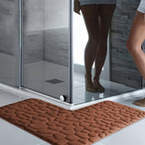 Tapis de Bain en L Ultra Doux et Antidérapant