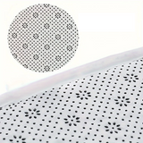 Tapis de Bain en L Ultra Doux et Antidérapant