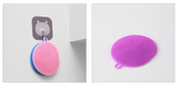 ScrubFlex Duo – Brosse Vaisselle en Silicone & Éponge Multifonction Hygiénique