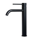 LuxeFlow – Mitigeur de Lavabo en Laiton Rosé Élégant