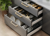 Organisateur de Tiroir Extensible SlideDry – Panier Réglable pour Vaisselle et Ustensiles de Cuisine