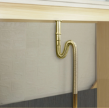 FlexiDrain Elite – Bonde Pop-Up Réglable avec Tube Télescopique Anti-Odeurs pour Cuisine & Salle de Bain