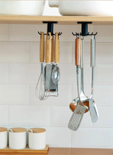TurnHook – Organiseur Rotatif Autocollant pour Cuisine et Salle de Bain