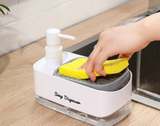 DualFlow Distributeur de Liquide Vaisselle – Manuel avec 2 Modes de Dosage et Design Amovible