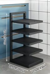 ChefSort – Organisateur Réglable pour Casseroles et Poêles en Acier