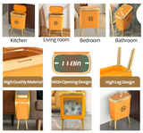 Poubelle Slim Élégance – Abattant Moderne pour Chambre, Salle de Bain & Cuisine