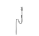 FlexiDrain Elite – Bonde Pop-Up Réglable avec Tube Télescopique Anti-Odeurs pour Cuisine & Salle de Bain