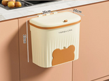 Poubelle Murale Compacte Anti-Odeurs – 8.5L / 12L