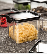 Bocaux Hermétiques Cuisine Style Japonais ClearFresh Premium – Rangement Céréales Grand Format | Anti-Humidité | Organisation Moderne