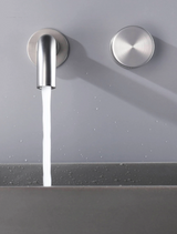 Auréa Robinet Mural Minimaliste pour Lavabo