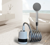 NomadiFlow Mini – Douche Portable Rechargeable avec Pompe Étanche
