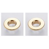 ÉléganceRetro BasinCover – Cache Trop-Plein Premium en Laiton pour Lavabo (Noir, Argent, Or, Bronze Vintage)