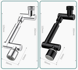 HydroFlex 360 – Embout de Robinet Rotatif Extensible avec Économiseur d’Eau pour Cuisine et Salle de Bain