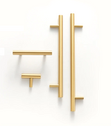 Poignée T-Bar -LineaBrass – Laiton Massif, Extra Longue et Design Moderne