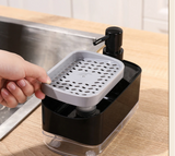 DualFlow Distributeur de Liquide Vaisselle – Manuel avec 2 Modes de Dosage et Design Amovible