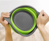 Passoire et Égouttoir Pliable en Silicone – EcoColander