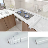 Film Adhésif Décoratif Effet Marbre – Revêtement Autocollant Imperméable Cuisine & Salle de Bain