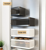 Étagère Magnétique Latérale pour Réfrigérateur – Rangement Pratique et Gain de Place