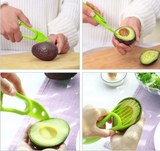 FruitEase – Coupe-Avocat 3-en-1 pour Cuisine