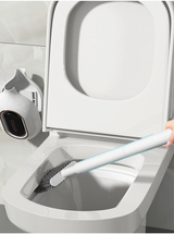 FreshSense – Brosse WC Magnétique avec Diffuseur de Parfum et Support Mural (Silicone, Sans Perçage)