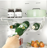 Support Suspendu pour Bouteilles de Réfrigérateur – Organisateur Métallique Gain de Place