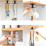 TurnHook – Organiseur Rotatif Autocollant pour Cuisine et Salle de Bain