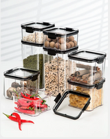 Bocaux Hermétiques Cuisine Style Japonais ClearFresh Premium – Rangement Céréales Grand Format | Anti-Humidité | Organisation Moderne
