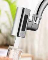 HydroCascade 4-en-1 – Robinet de Cuisine Pivotant avec Mode Cascade et 4 Jets Réglables