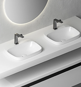 AurumFlow Luxe – Robinet de Lavabo en Or Rose avec Mitigeur Monocommande
